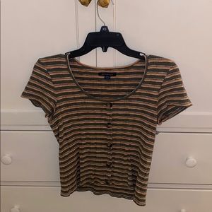 Stripped American Eagle Top